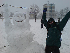 Billy & the snow man