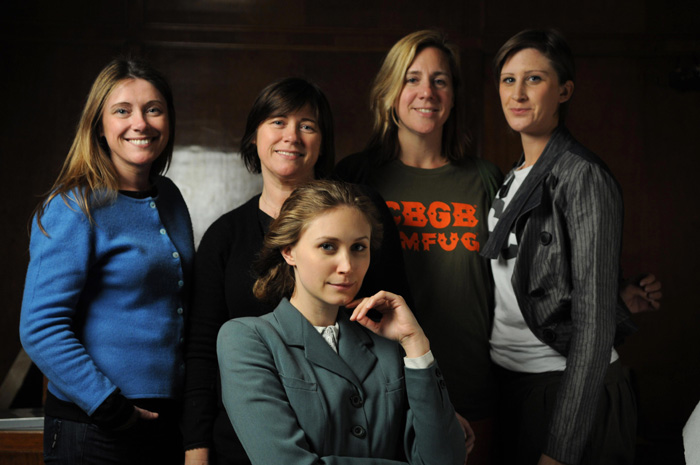 Group shot with Jane and Louise, Clare, Ohna and Theresa